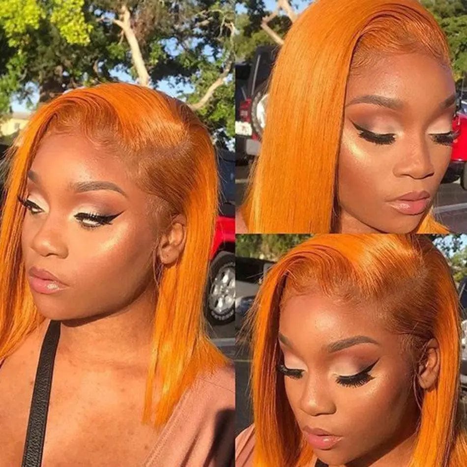 Discount Deal Orange Ginger Bob Full Virgin