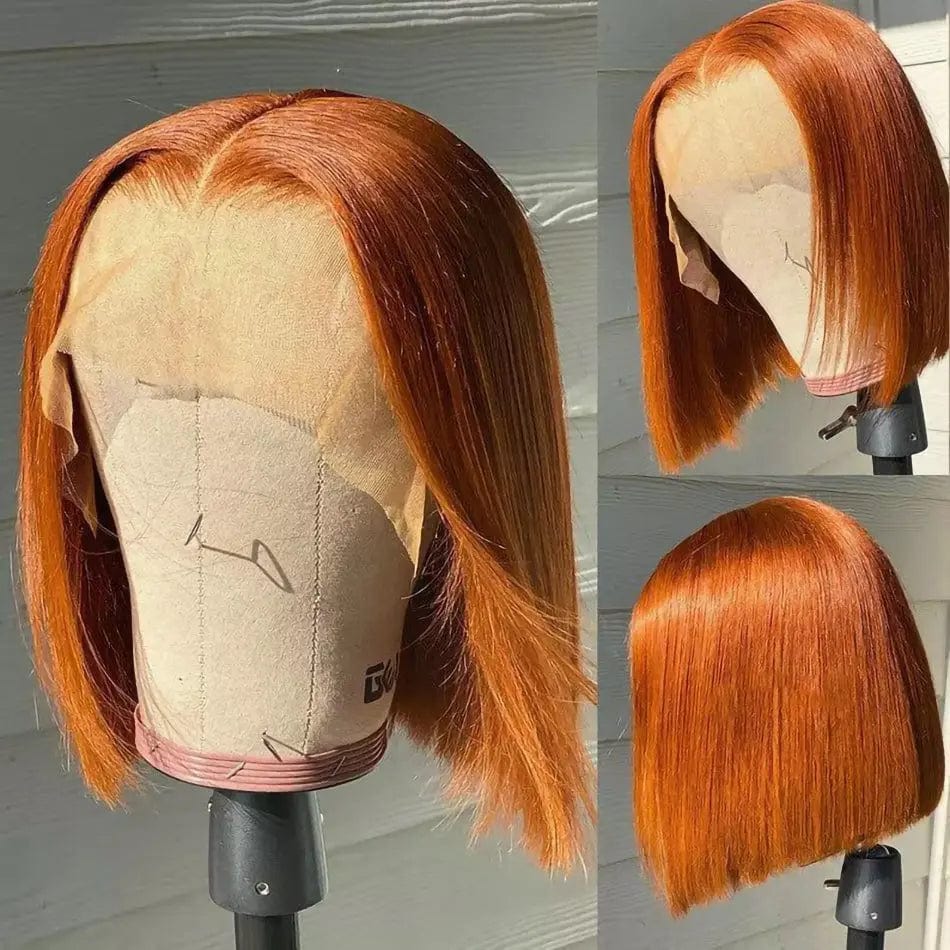 Discount Deal Orange Ginger Bob Full Virgin