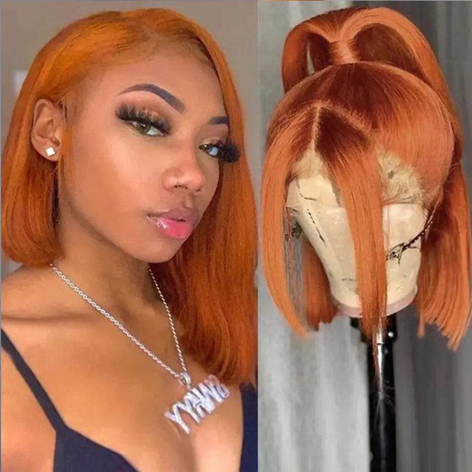 Discount Deal Orange Ginger Bob Full Virgin