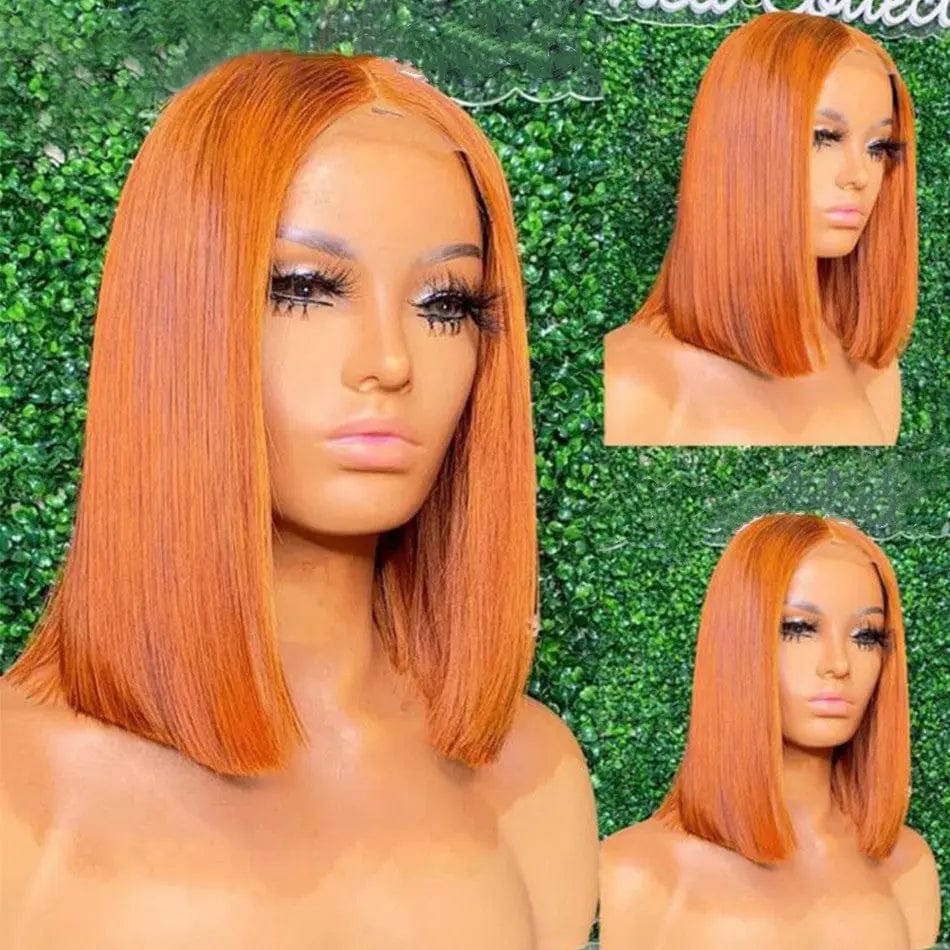 Discount Deal Orange Ginger Bob Full Virgin