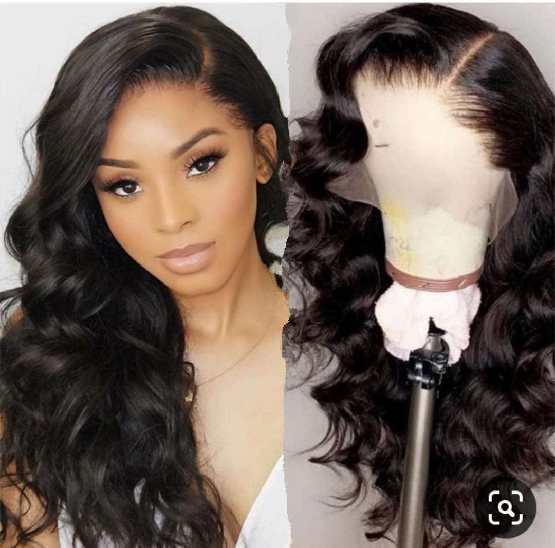 DIVA1 250%density Hd transparent lace Body Wave 360 Lace Frontal Wig  13X4 Transparent Lace Front human hair wigs