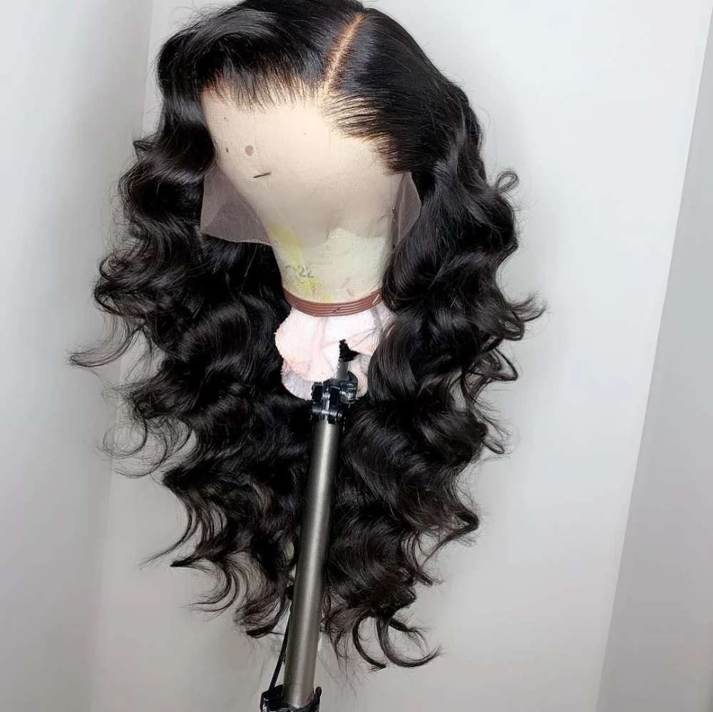 DIVA1 250%density Hd transparent lace Body Wave 360 Lace Frontal Wig  13X4 Transparent Lace Front human hair wigs