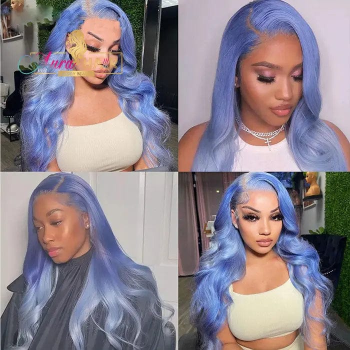 dream blue lace frontal transparent Brazilian virgin