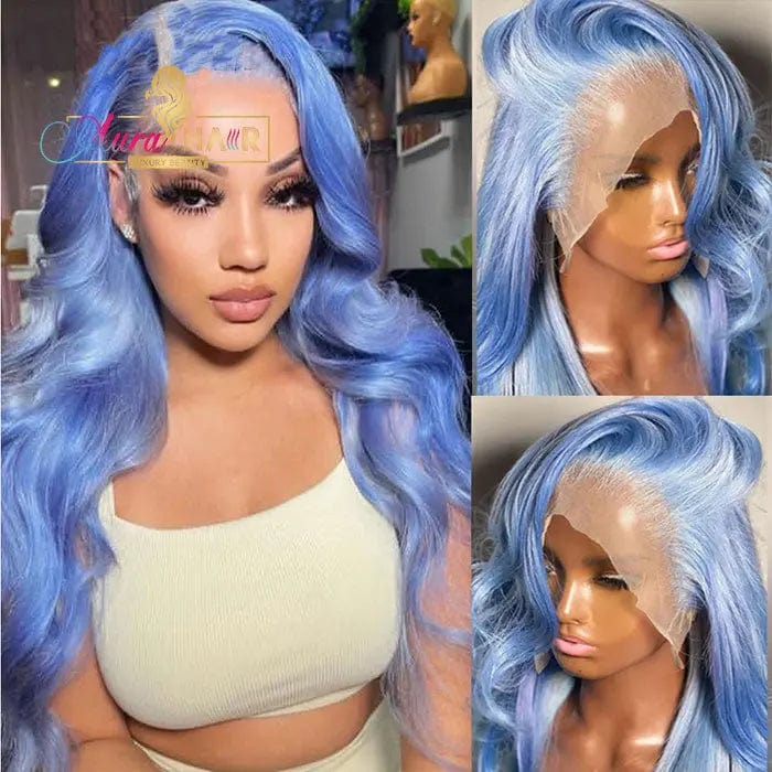 dream blue lace frontal transparent Brazilian virgin