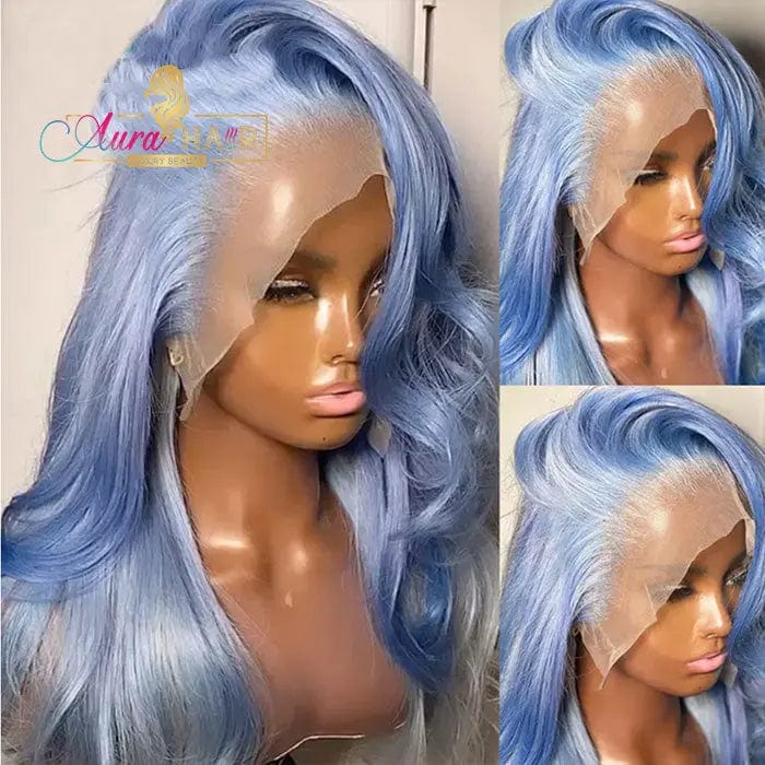 dream blue lace frontal transparent Brazilian virgin