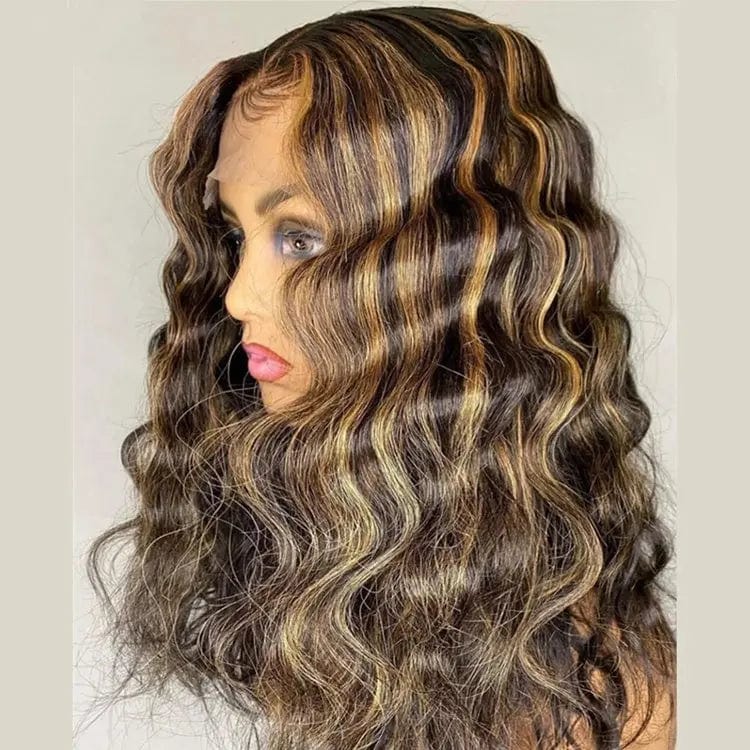 Drop Shipping Ombre Honey Blonde Brazilian Loose Wave