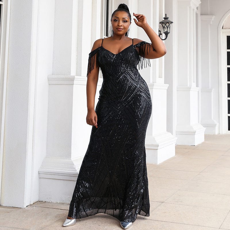 ED2154 Plus Size Women'S Dresses Off Shoulder Dress Summer Evening Dresses Women Long Gowns