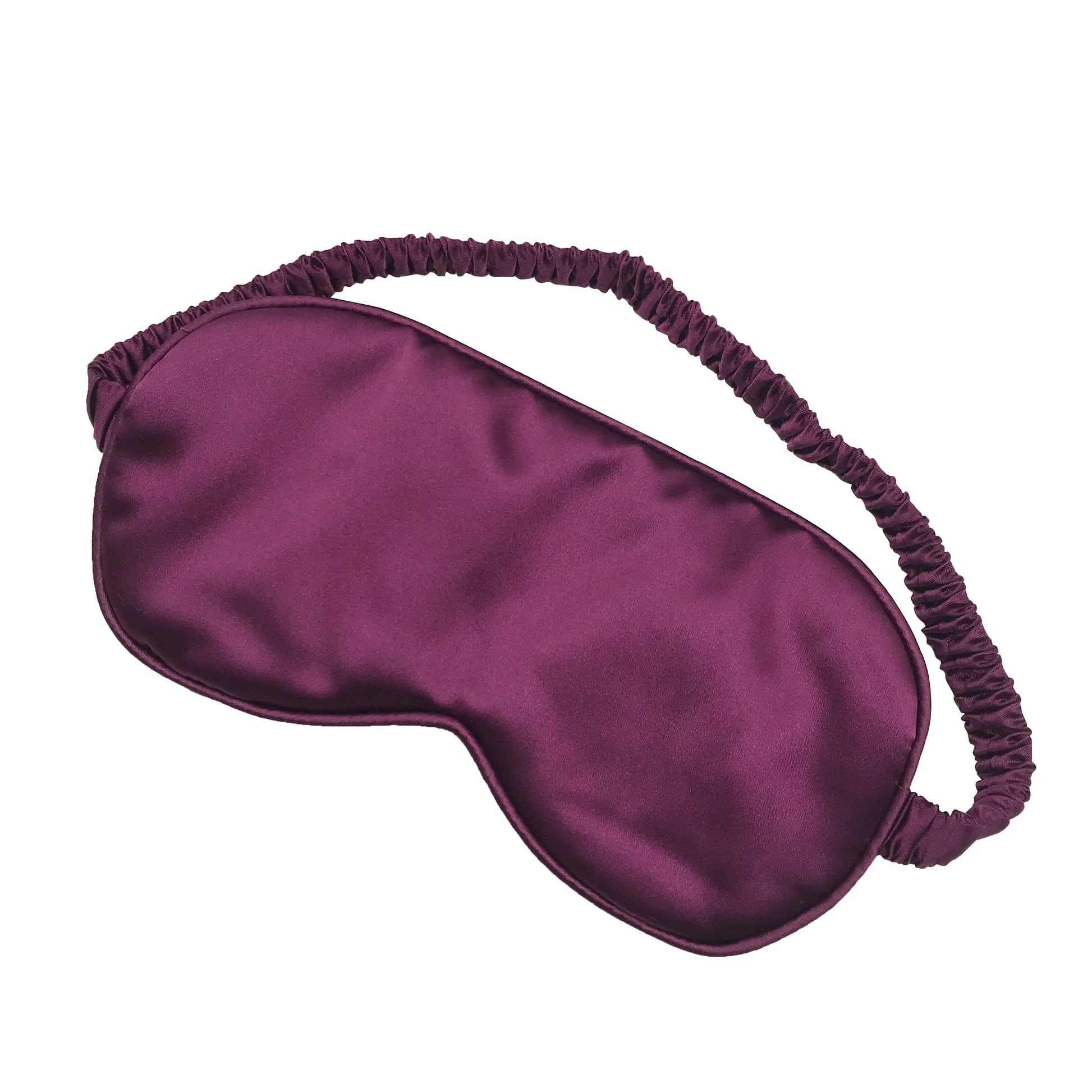 eyemask purple Hot sell top quality sleeping silk head wrap