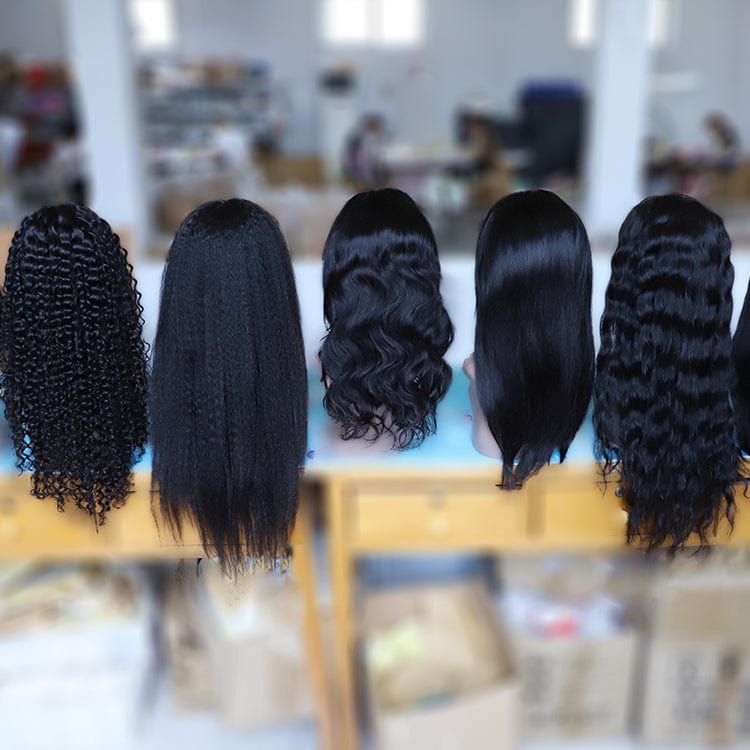 Factory Cheap Price Lace Wigs 100% Virgin Human Hair Vendor Wholesale 150% Density Full Lace Human Hair Wig