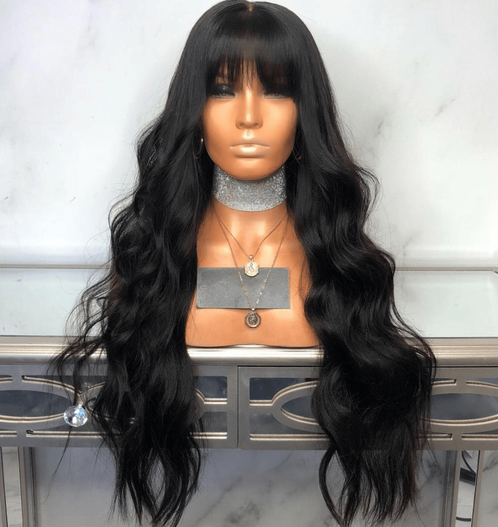 Factory Long Inches Brown Red Platinum Straight Wave Raw Indian Cuticle Aligned Human Hair Transparent Lace Front Wigs