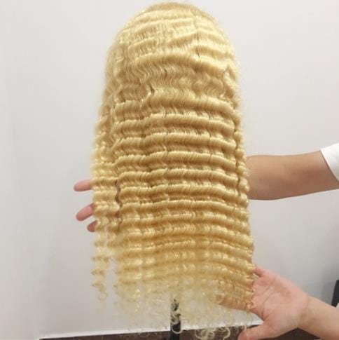 Factory Outlet Chinese Braided Hair 613 Blonde Long Raw Human Hair 13x4 Lace Frontal Wigs Short Cut Bob 4x4 Lace Closure Wig