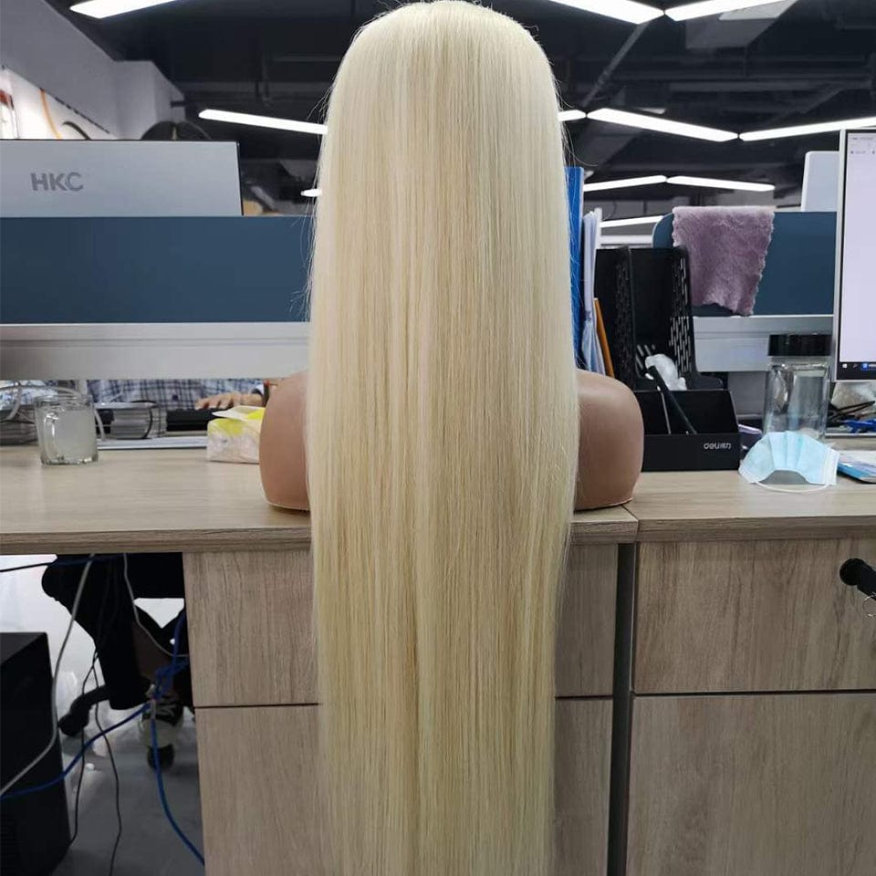 Factory Outlet Chinese Braided Hair 613 Blonde Long Raw Human Hair 13x4 Lace Frontal Wigs Short Cut Bob 4x4 Lace Closure Wig