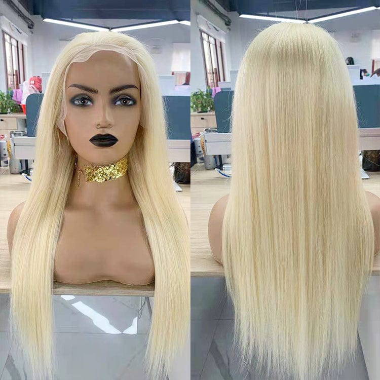 Factory Outlet Chinese Braided Hair 613 Blonde Long Raw Human Hair 13x4 Lace Frontal Wigs Short Cut Bob 4x4 Lace Closure Wig