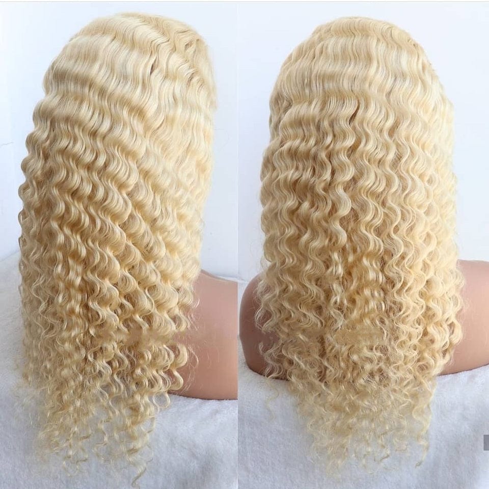 Factory Outlet Chinese Braided Hair 613 Blonde Long Raw Human Hair 13x4 Lace Frontal Wigs Short Cut Bob 4x4 Lace Closure Wig