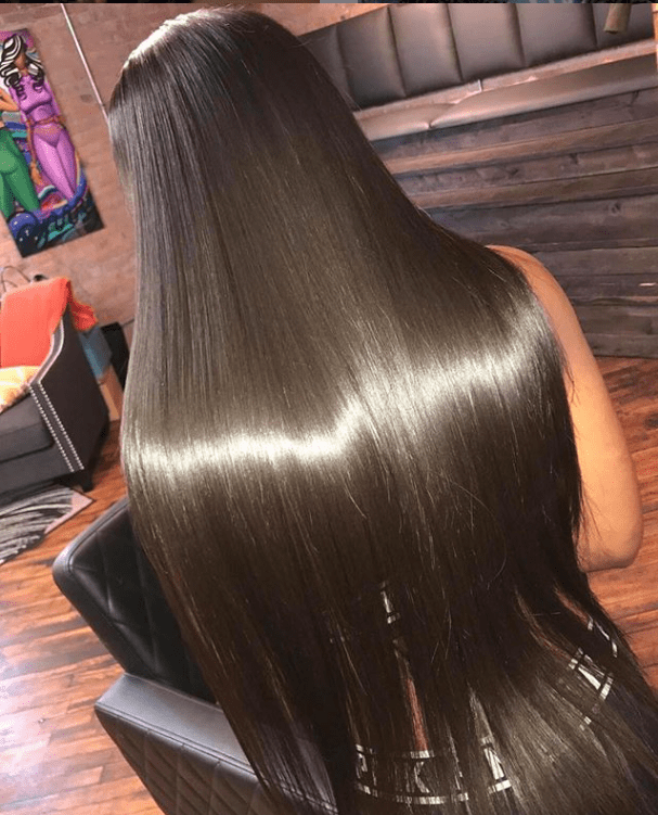 Factory price 150 Density  Lace Frontal Wig virgin Straight Hair Pre Plucked With Baby Hair Remy Lace Front Human Hair Wigs