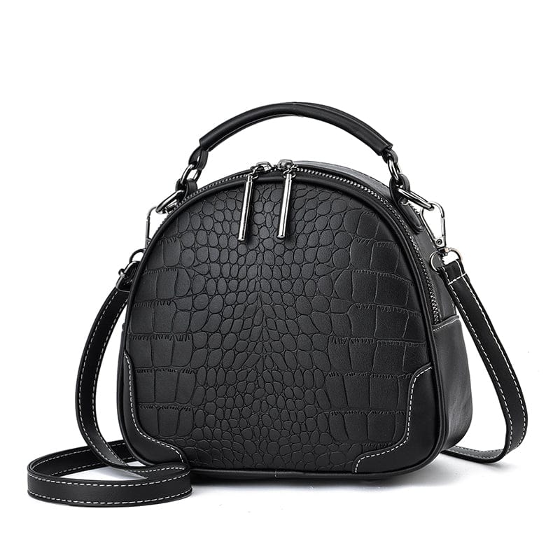 Factory wholesale new fashion crocodile-pattern large capacity cross body bag woman bags one-shoulder handbags 13173