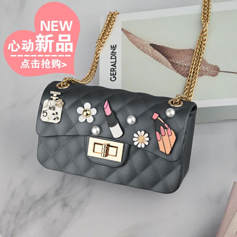 Fashion 2022 Designer Purses and Handbags Famous Brands Jelly Graffiti Women Hand Bags