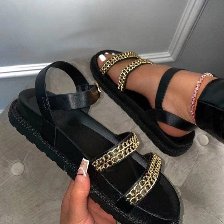 Fashion 2022 designer sandals summer ankle straps women platform sandals softy eva women sandals