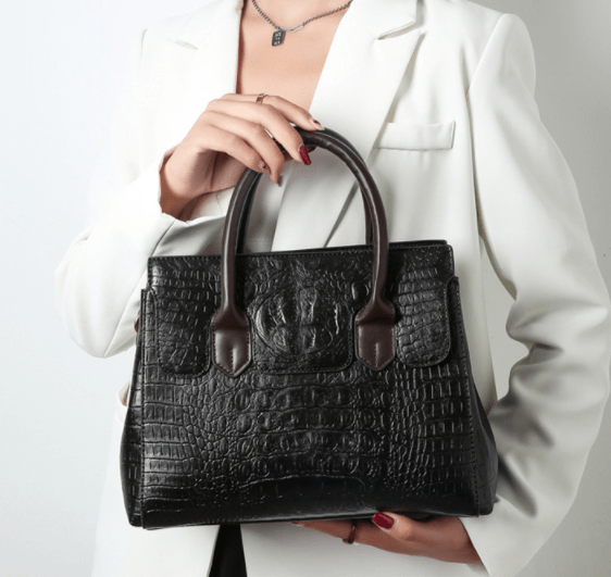 Fashion  high-capacity crocodile handbag tote bag handbags for professional women