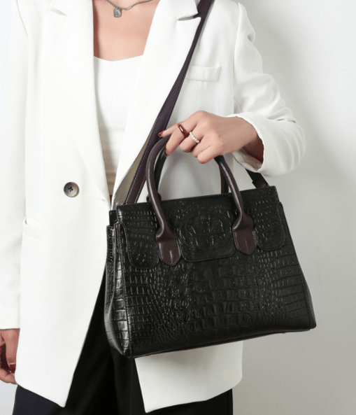 Fashion  high-capacity crocodile handbag tote bag handbags for professional women