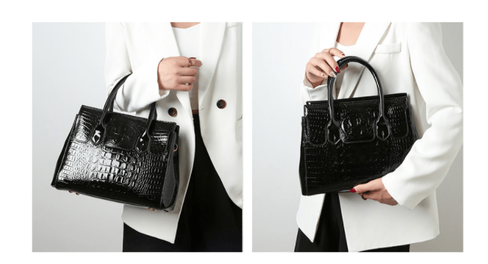 Fashion  high-capacity crocodile handbag tote bag handbags for professional women