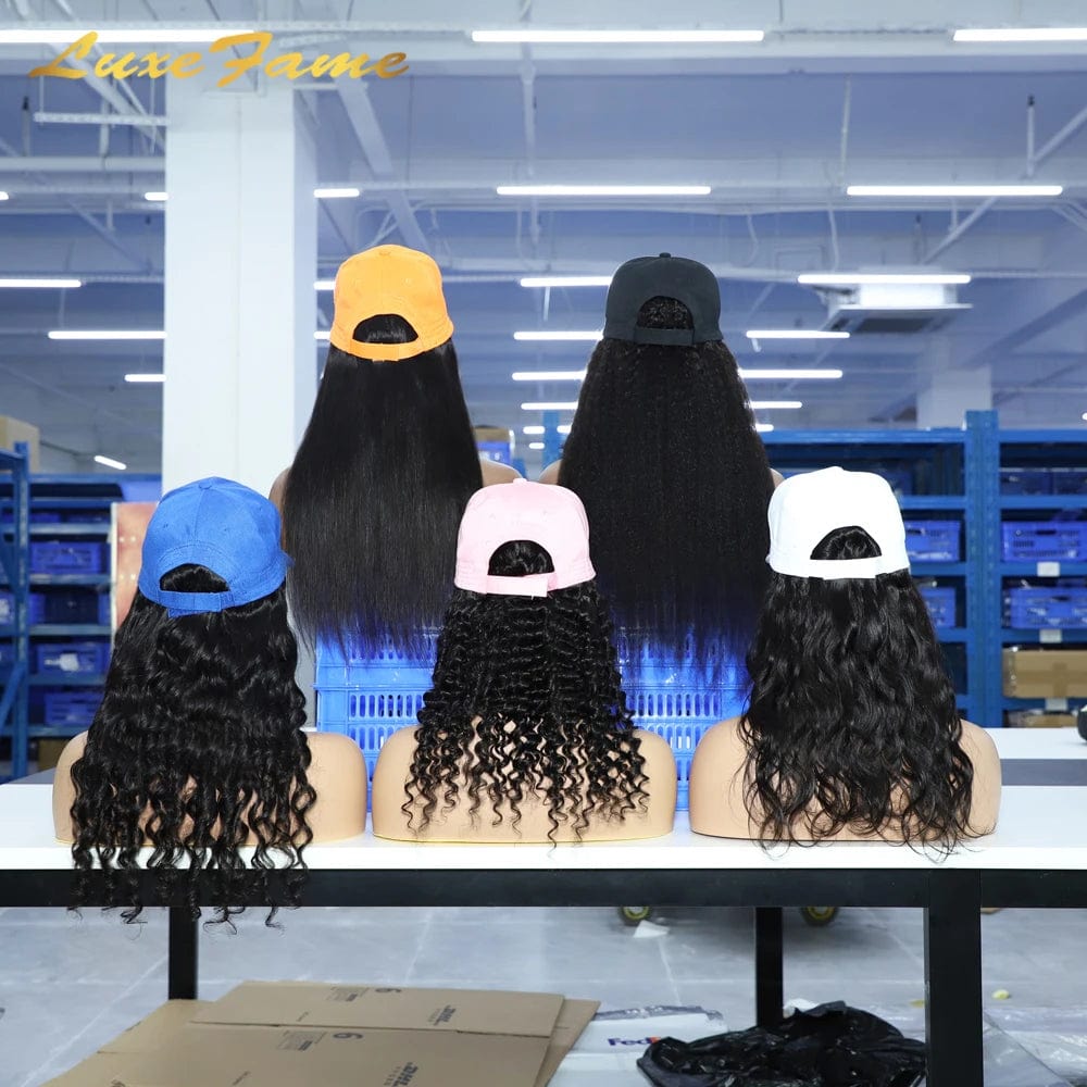 Fast shipping women hat wig virgin hair,knotless hat braided wig,10a raw virgin hair wigs hd lace