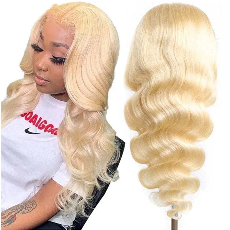 French Lace Wigs hd transparent 13*6 lace frontal wig 13*4 hd lace brazilian virgin blonde pixie bob cut short wig