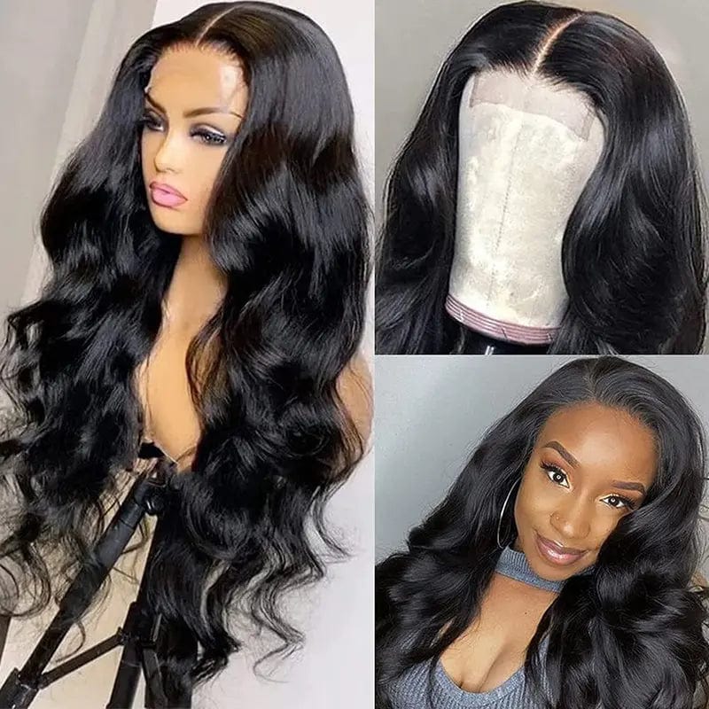 Frontal 100% Human Hair Wigs for Black