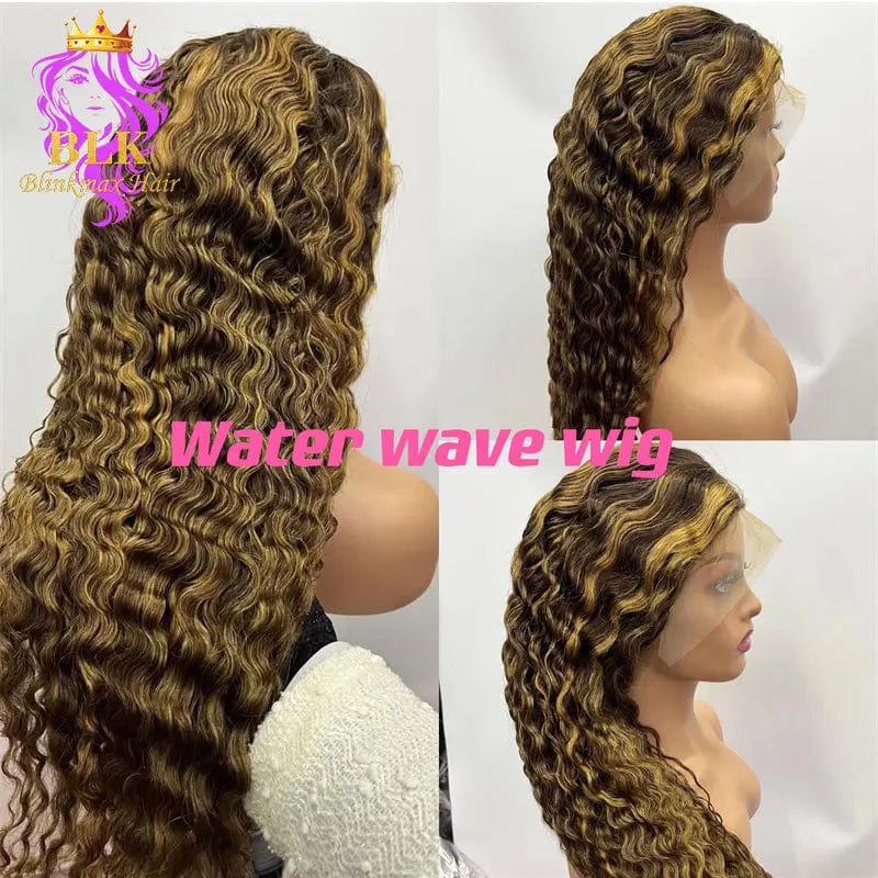 Glueless Water Wave Wig Natura Brazil Wave