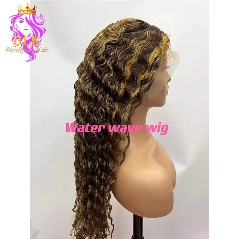 Glueless Water Wave Wig Natura Brazil Wave