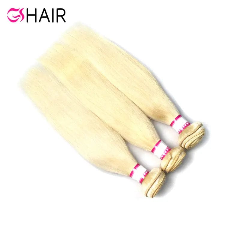 GS wholesale 613 blonde straight hair weave