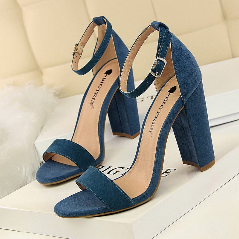 GX238-1 Women Round Toe Dress Shoes New Arrivals Block Heel Shoes For Ladies