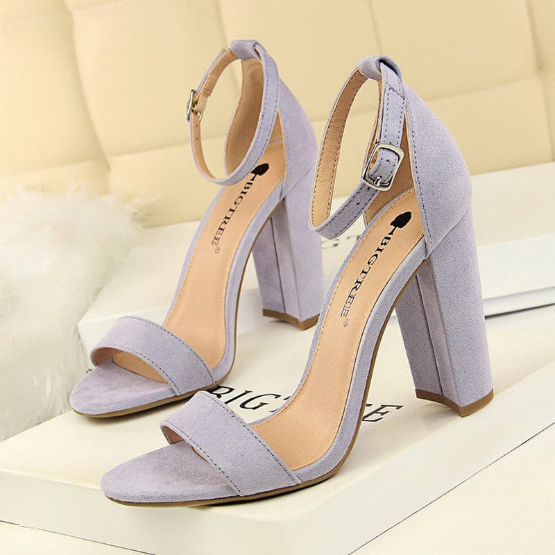 GX238-1 Women Round Toe Dress Shoes New Arrivals Block Heel Shoes For Ladies