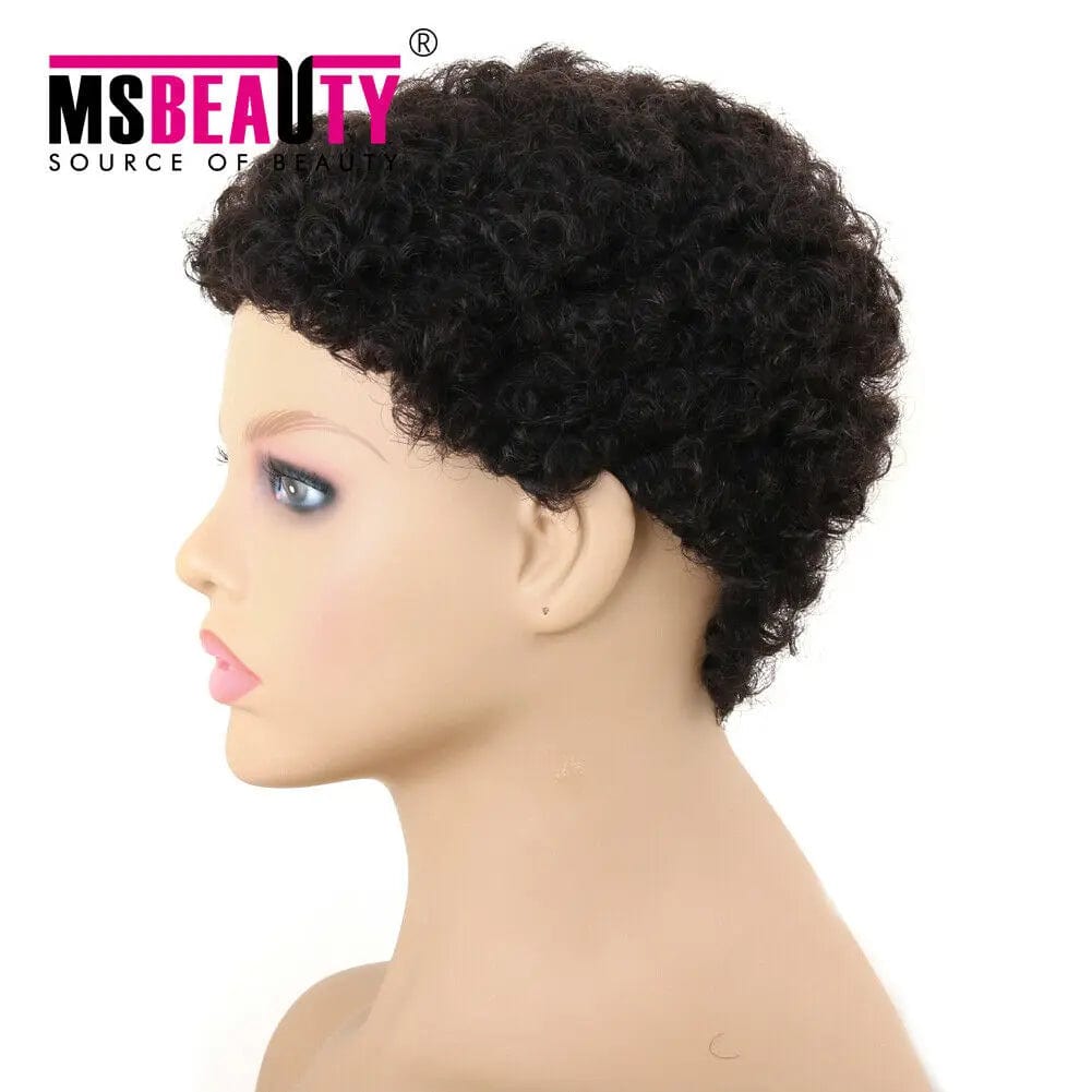 Hair Brazilian Short Machine Made Wig