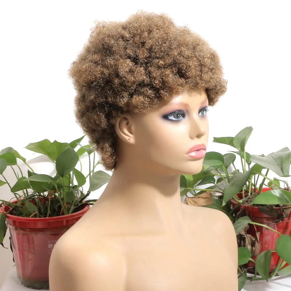 Hair Brazilian Short Machine Made Wig