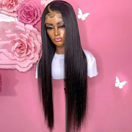 HD Lace Wig Full Lace Human Hair Wig Bone Straight Vietnam Hair Glueless 100% Virgin Hair Hd Lace Frontal Wigs For Black Women