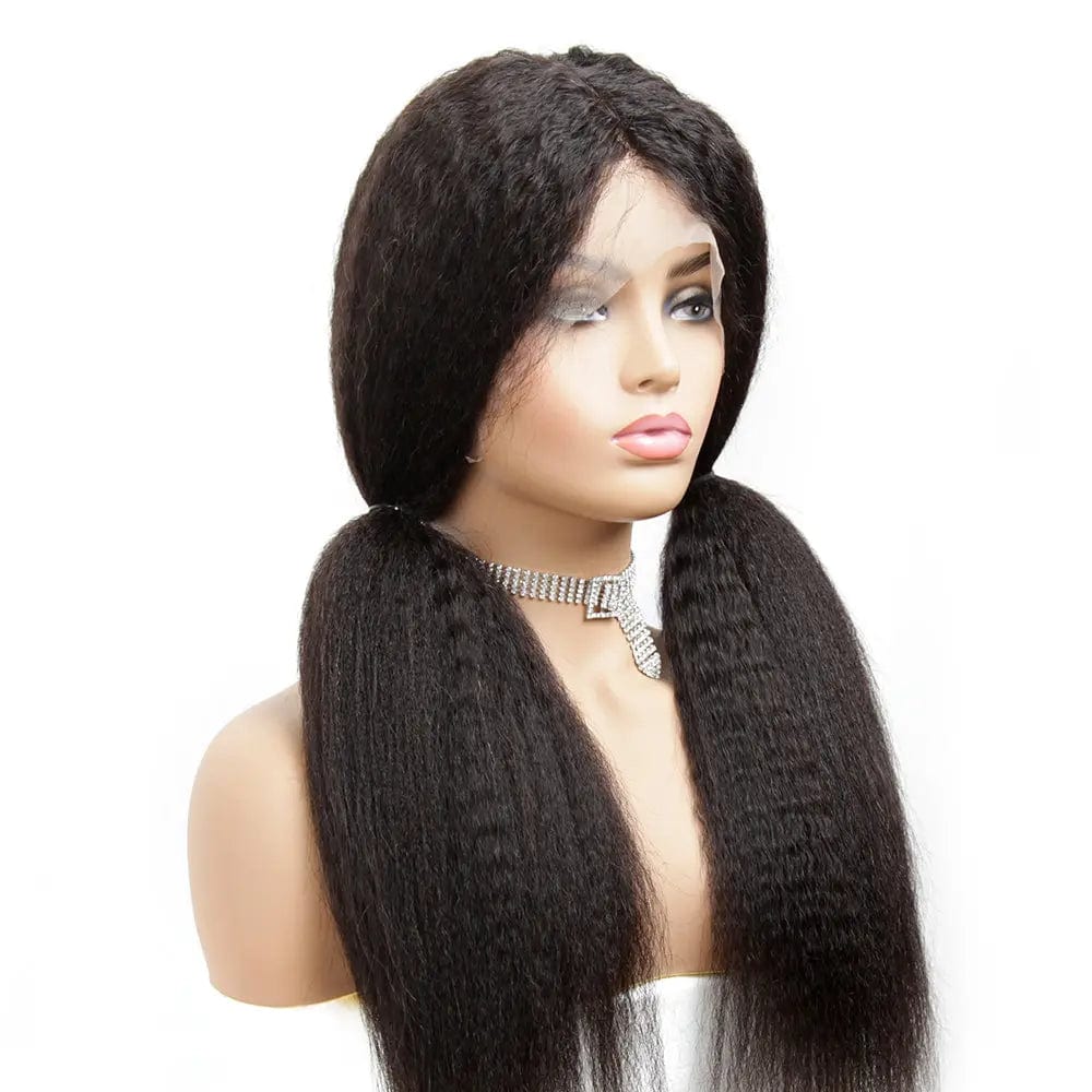 HD Transparent Film Illusion Kinky Straight Front Lace