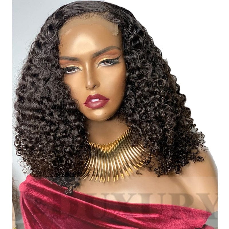 High Quality 10A human Wigs Human Hair Lace Front wig HD lace wig Brazilian kinky Curly hair for black women