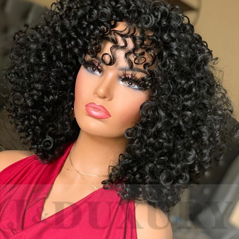 High Quality 10A human Wigs Human Hair Lace Front wig HD lace wig Brazilian kinky Curly hair for black women