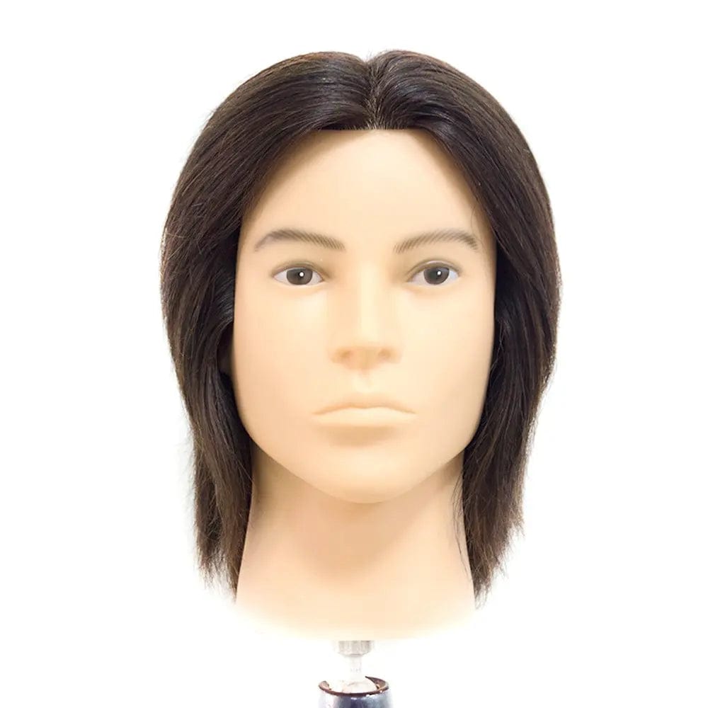 High Quality Wholesale salon equipment 100% natural hair female Male mannequin doll head training human hair