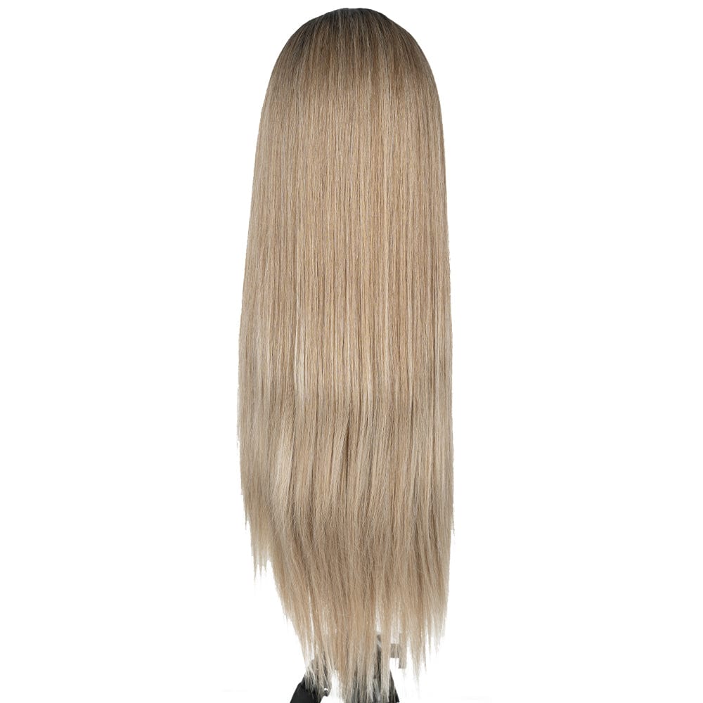 High Temperature Lace Frontal Uganda Kenya Synthetic Lace Front Wig Heat Resistance Synthetic Hair Wig Long Straight LUIZA