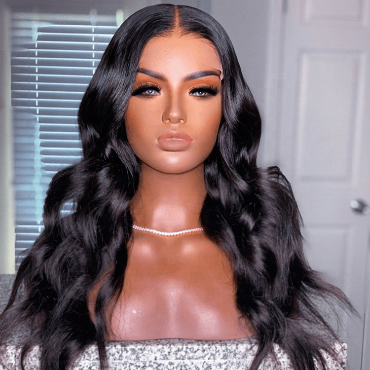 Highknight New Style Cuticle Aligned Hair Pre Pluck Lace Transparent Lace Front Human Hair Wigs Body Wave Lace Closure Wigs