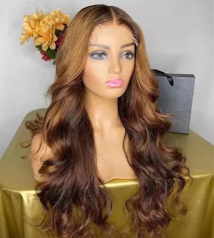 Honey Brown Loose Wave Brazilian Human Hair