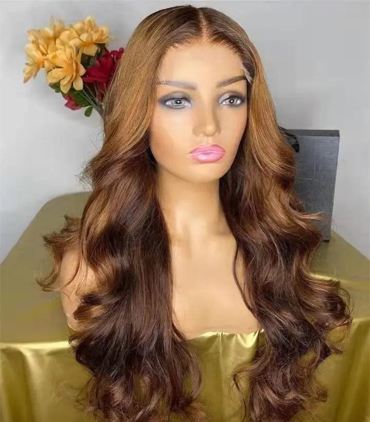 Honey Brown Loose Wave Brazilian Human Hair