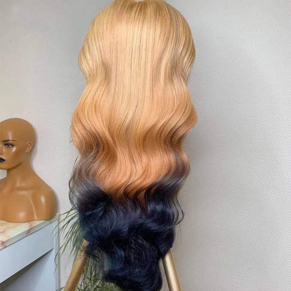 Hot New Ombre Soft Orange Loose Wave