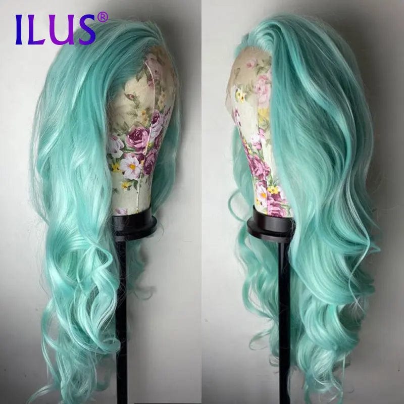 Hot Sale Free Shipping Pink/Purple/Mint Green Wigs