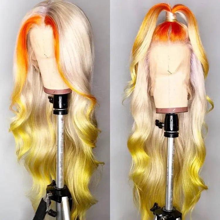 Hot Salt And Pepper 1B/60 Highlight Wave Unprocessed Wigs