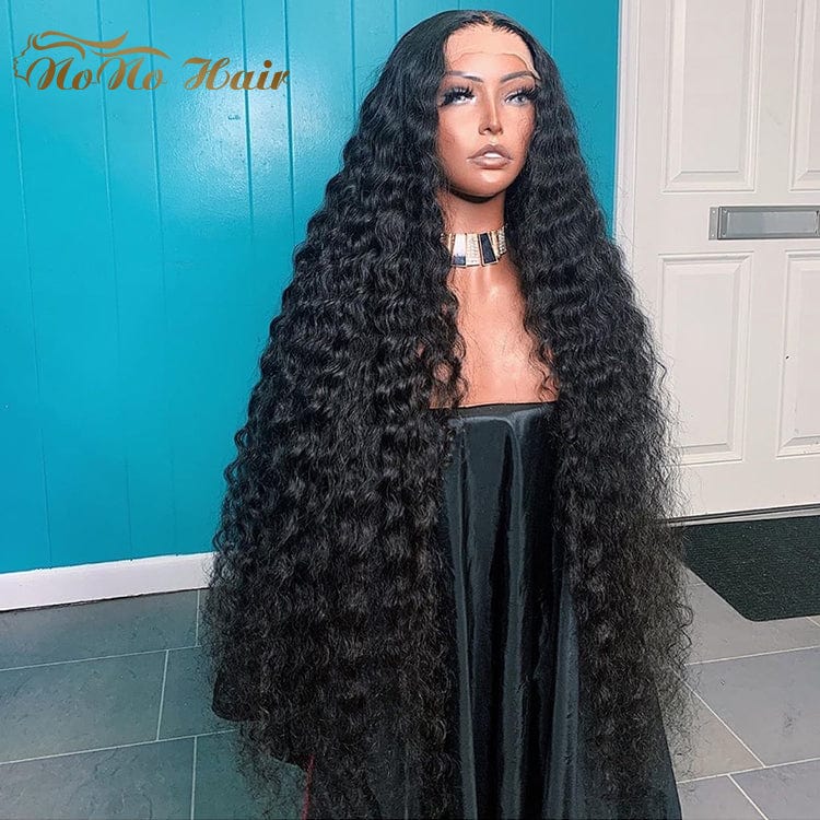 Hot Selling Hd Lace Front Human Hair Wig 13*6 Deep Curly Long 40 Inches Hair Wig Wholesale Wigs Human Hair