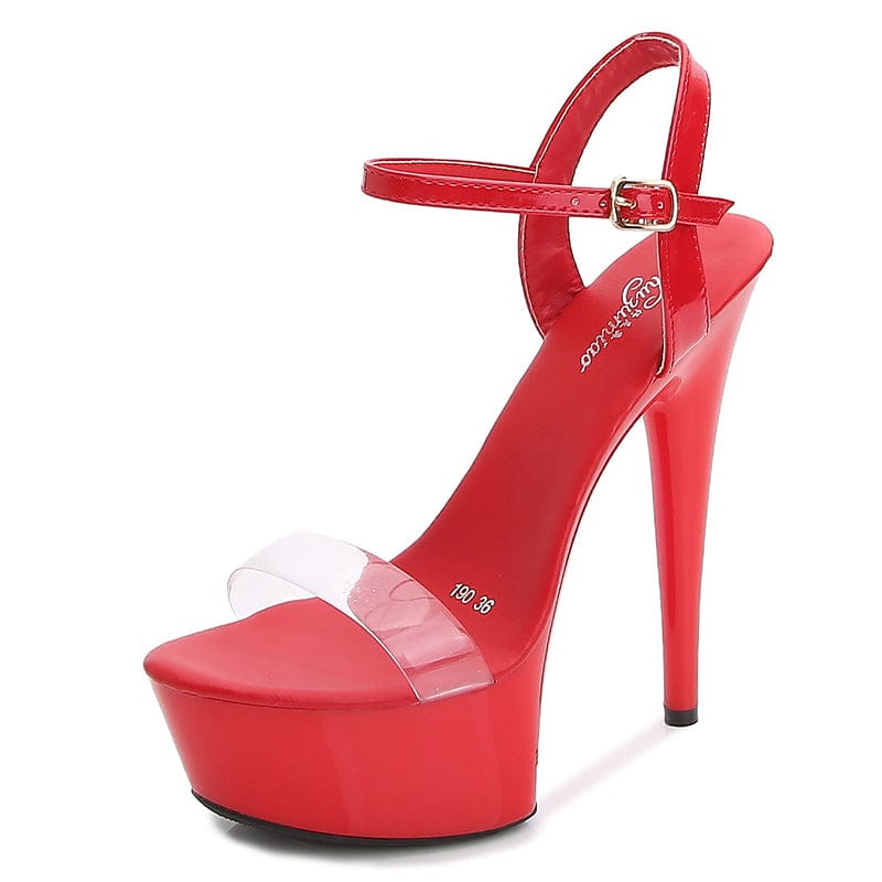 hot selling summer high heel sandals 2022  pole dance wear heels shoes women 2022 new arrivals stilettos high heel shoes