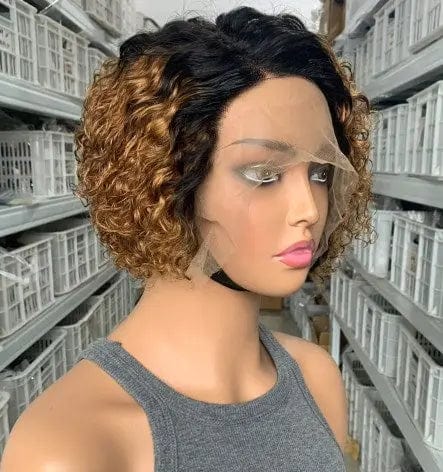 Hot Wigs Vendor Mayqueen 180%Density 12inch Water Wave